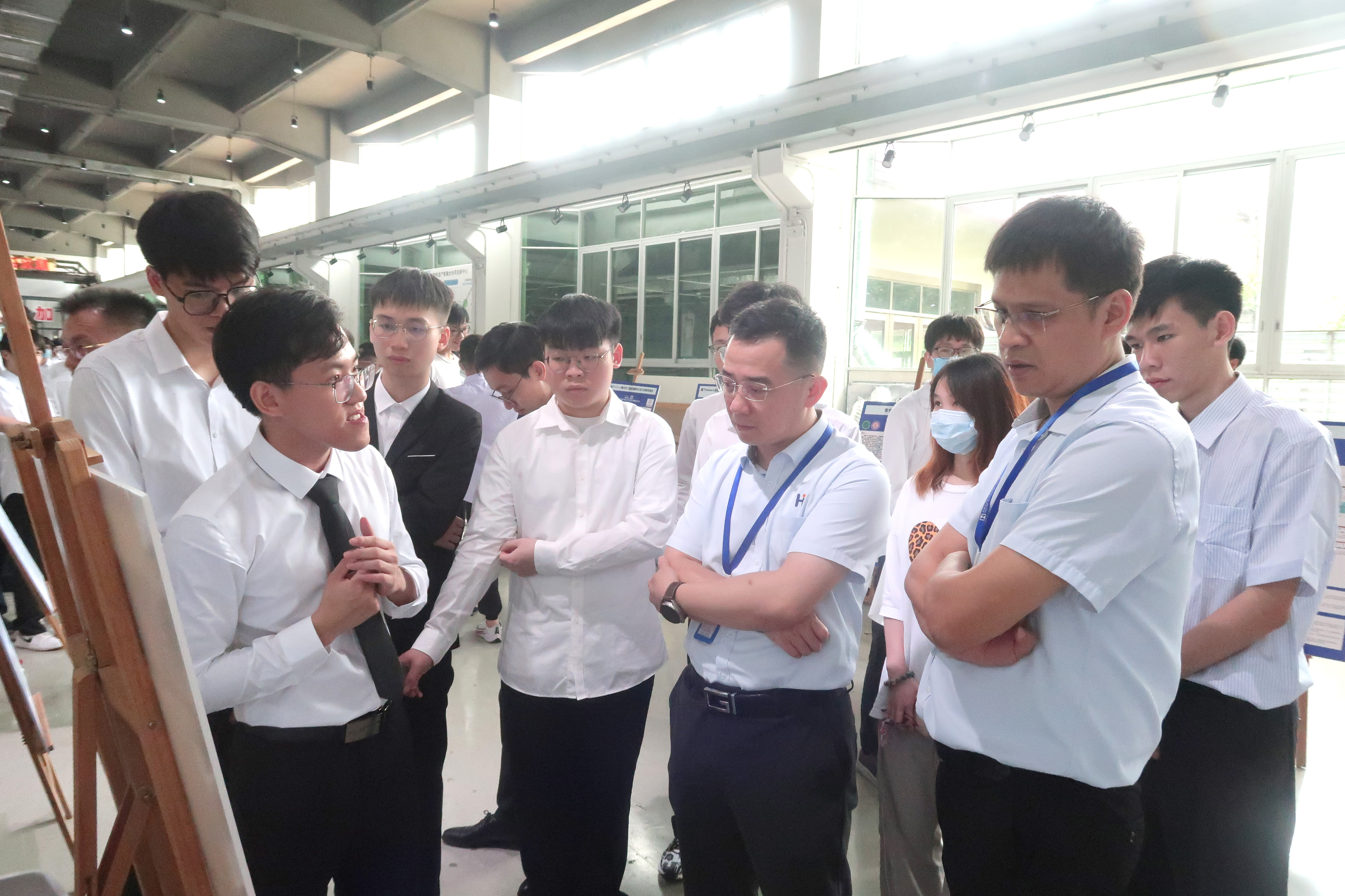 2022年6月BB贝博科技受邀参加东莞理工粤台学院智能制造工程系成果展      2022年6月17日